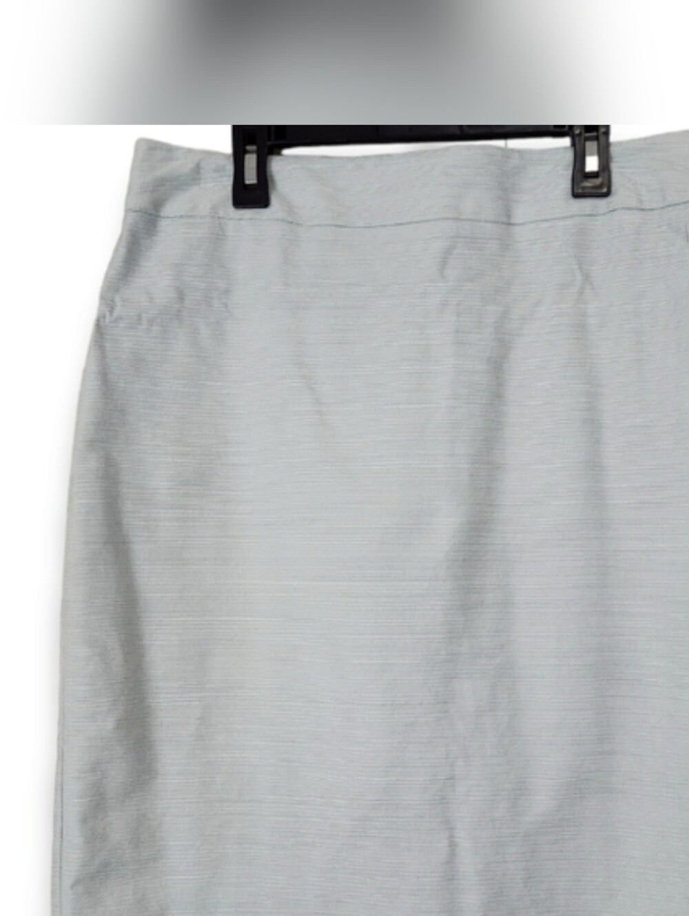 NWT Ann Taylor Factory Light Blue Pencil Skirt Size 2